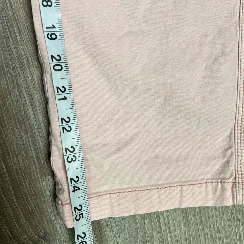 Anthropologie The Wanderer Linen Blend Pink Pants- 29P‎